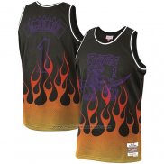 Maillot Toronto Raptors Tracy Mcgrady #1 Flames Noir