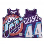 Maillot Utah Jazz Bojan Bogdanovic #44 Mitchell & Ness Big Face Volet