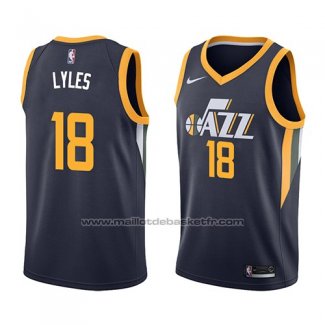 Maillot Utah Jazz Jairus Lyles #18 Icon 2018 Bleu