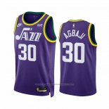 Maillot Utah Jazz Ochai Agbaji #30 Classic 2023-24 Volet