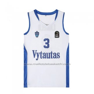 Maillot Vytautas Liangelo Ball #3 Blanc