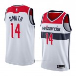 Maillot Washington Wizards Jason Smith #14 Association 2018 Blanc