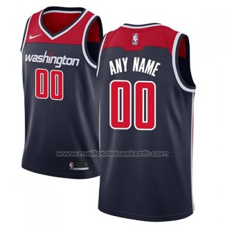 Maillot Washington Wizards Personnalise 17-18 Bleu