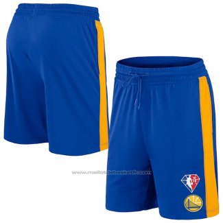 Short Golden State Warriors 75th Anniversary Bleu