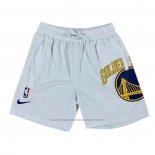 Short Golden State Warriors Big Logo Just Don Blanc