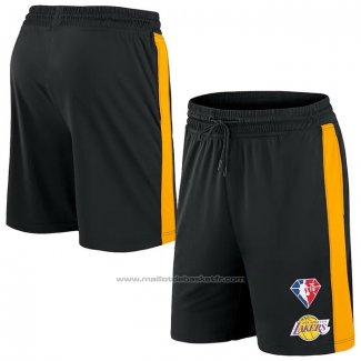 Short Los Angeles Lakers 75th Anniversary Noir