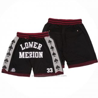 Short Lower Merion Kobe Bryant Noir