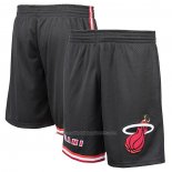 Short Miami Heat Mitchell & Ness Noir