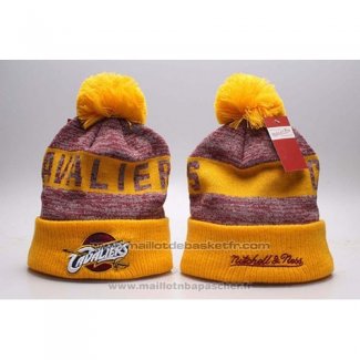 Bonnet Cleveland Cavaliers Jaune