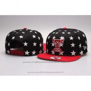 Casquette Chicago Bulls Snapback Blanc Rouge Noir