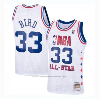 Maillot All Star 1985 Larry Bird #33 Blanc