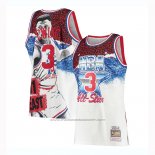 Maillot All Star 1991 Patrick Ewing #3 Blanc