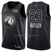 Maillot All Star 2018 Minnesota Timberwolves Jimmy Butler #23 Noir