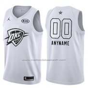 Maillot All Star 2018 Oklahoma City Thunder Nike Personnalise Blanc