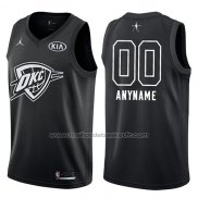 Maillot All Star 2018 Oklahoma City Thunder Nike Personnalise Noir