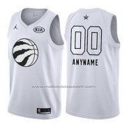 Maillot All Star 2018 Toronto Raptors Nike Personnalise Blanc