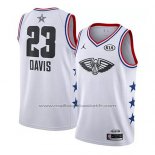 Maillot All Star 2019 New Orleans Pelicans Anthony Davis #23 Blanc