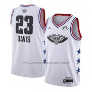 Maillot All Star 2019 New Orleans Pelicans Anthony Davis #23 Blanc