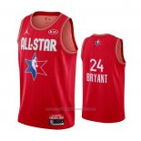 Maillot All Star 2020 Los Angeles Lakers Kobe Bryant #24 Rouge