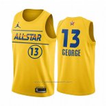 Maillot All Star 2021 Los Angeles Clippers Paul George #13 Or