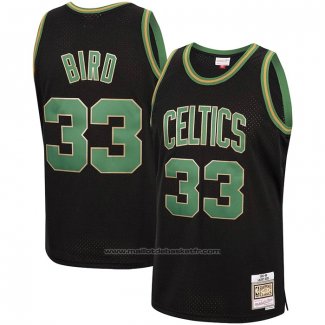 Maillot Boston Celtics Larry Bird #33 Mitchell & Ness 1985-86 Noir