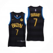 Maillot Brooklyn Nets Kevin Durant #7 Fashion Royalty Noir