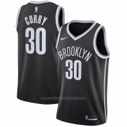 Maillot Brooklyn Nets Seth Curry #30 Icon 2021-22 Noir