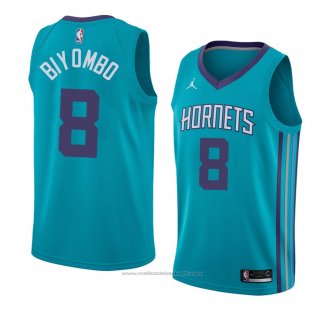 Maillot Charlotte Hornets Bismack Biyombo #8 Icon 2018 Vert