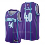 Maillot Charlotte Hornets Cody Zeller #40 Classic 2019-20 Volet