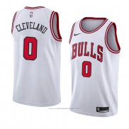 Maillot Chicago Bulls Antonius Cleveland #0 Association 2018 Blanc