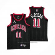 Maillot Chicago Bulls Demar Derozan #11 Statement 2020-21 Noir