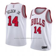 Maillot Chicago Bulls Wayne Selden Jr. #14 Association 2018 Blanc