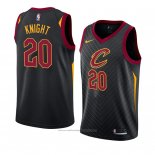 Maillot Cleveland Cavaliers Brandon Knight #20 Statement 2018 Noir