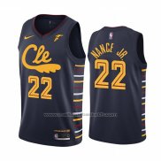 Maillot Cleveland Cavaliers Larry Nance Jr. #22 Ville Bleu