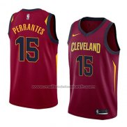 Maillot Cleveland Cavaliers London Perrantes #15 Icon 2018 Rouge