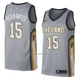 Maillot Cleveland Cavaliers London Perrantes #15 Ville 2018 Gris