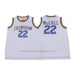 Maillot Crenshaw Quincy McCall #22 Blanc