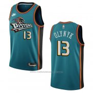 Maillot Detroit Pistons Kelly Olynyk #13 Classic 2022-23 Vert