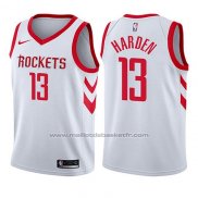 Maillot Enfant Houston Rockets James Harden #13 Association 2017-18 Blanc