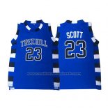 Maillot Film Tree Hill Nathan Scott #23 Bleu