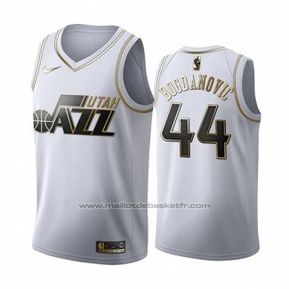 Maillot Golden Edition Utah Jazz Bojan Bogdanovic #44 2019-20 Blanc