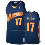Maillot Golden State Warriors Chris Mullin #17 2009-10 Hardwood Classics Bleu