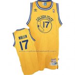 Maillot Golden State Warriors Chris Mullin #17 Retro Jaune