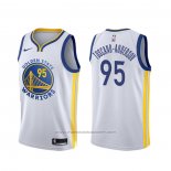 Maillot Golden State Warriors Juan Toscano-Anderson #95 Association Blanc