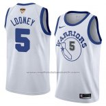 Maillot Golden State Warriors Kevon Looney #5 Classic 2017-18 Blanc