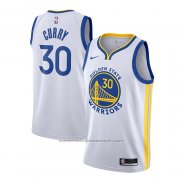 Maillot Golden State Warriors Stephen Curry #30 Association 2020-21 Blanc