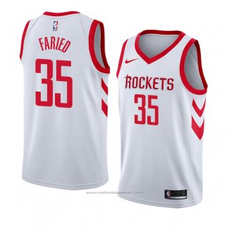 Maillot Houston Rockets Kenneth Faried #35 Association 2018 Blanc