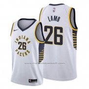 Maillot Indiana Pacers Jeremy Lamb #26 Association Blanc