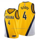 Maillot Indiana Pacers Victor Oladipo #4 Statement Edition Jaune