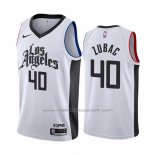 Maillot Los Angeles Clippers Ivica Zubac #40 Ville Blanc